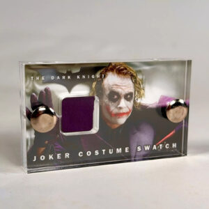 Batman - The Dark Knight - Joker Costume Fabric - Movie Prop with COA