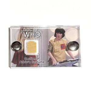 Doctor Who - Screen Used Adric Costume piece Movie/TV Prop Mini Display with COA