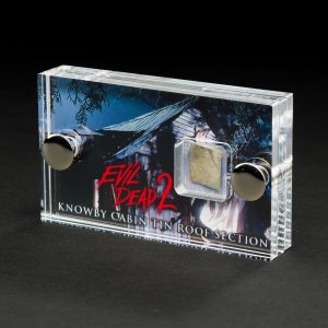 Evil Dead 2 Knowby Cabin - Horror Movie Prop - Mini-Display with COA