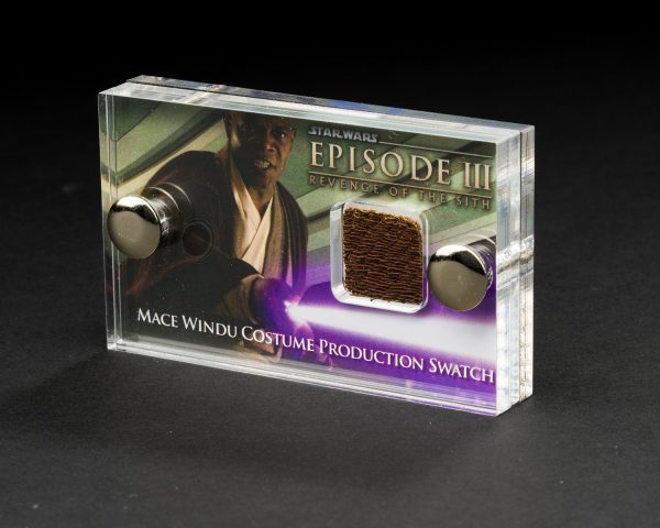 Star Wars Episode III Mace Windu - Wardrobe Costume Swatch - Movie Prop - Image 5