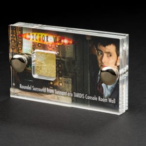 DOCTOR WHO - David Tennant Era TARDIS Roundel Movie Prop with COA
