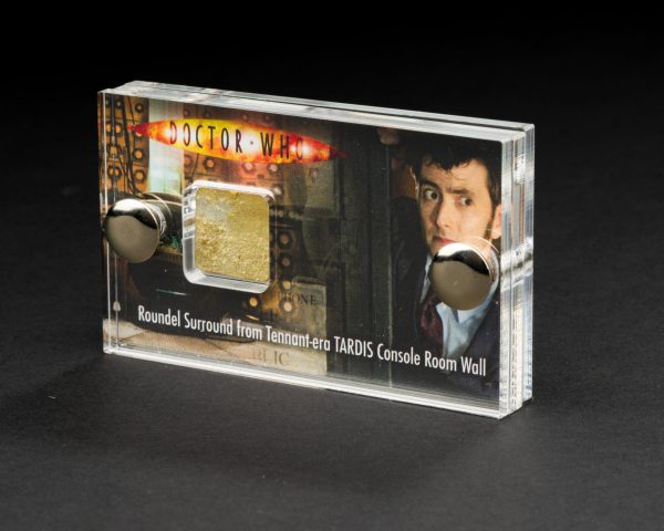 DOCTOR WHO - David Tennant Era TARDIS Roundel Movie Prop with COA