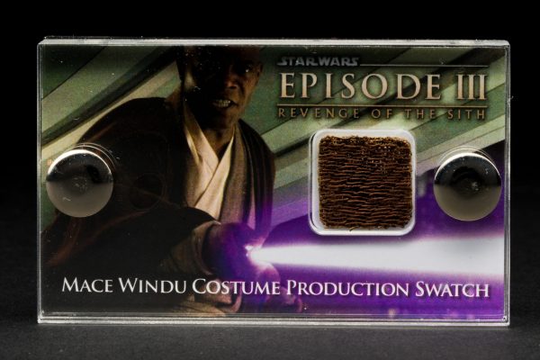Star Wars Episode III Mace Windu - Wardrobe Costume Swatch - Movie Prop - Image 7