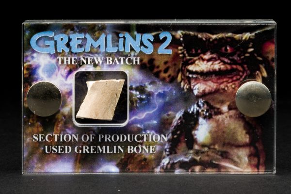 Gremlins 2 - Production Used Gremlin Bone - Mini Display - Movie Prop with COA - Image 6
