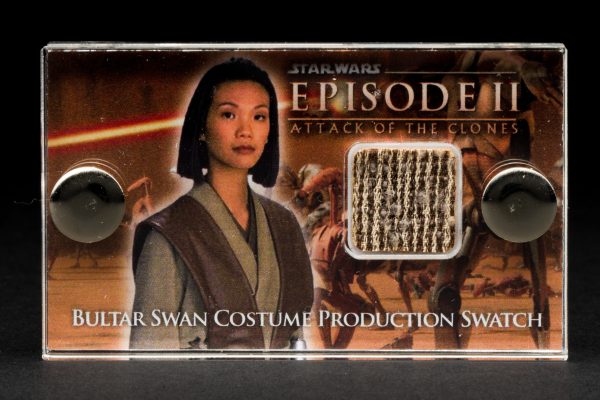 Star Wars – Bultar Swan Wardrobe Costume Swatch - Production-Used Prop with COA - Image 8