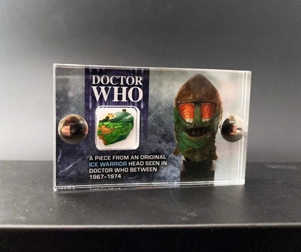 Doctor Who - Ice Warrior Skin - Classic - Production-Used - TV Prop with COA