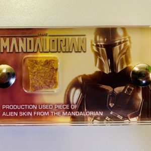 Mandalorian Alien Skin Fragment - Star Wars - Production Used Movie Prop with COA