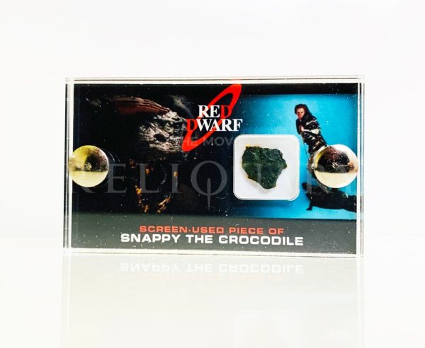 Red Dwarf Snappy the Crocodile Section - TV Prop Mini Display with COA