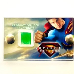 Superman Returns - Kryptonite Piece - Superhero Movie Prop with COA