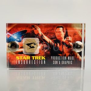 Star Trek Insurrection Sonographic Movie Prop Mini Display with COA