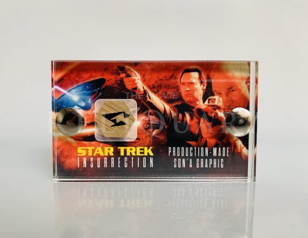 Star Trek Insurrection Sonographic Movie Prop Mini Display with COA