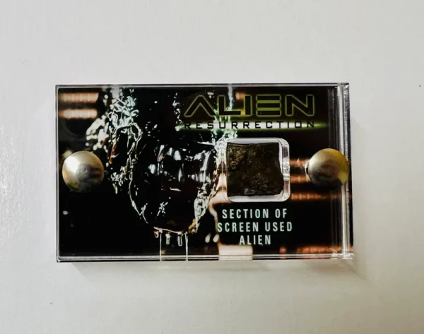 Alien Resurrection Costume Fragment Screen - Used Movie Prop with COA