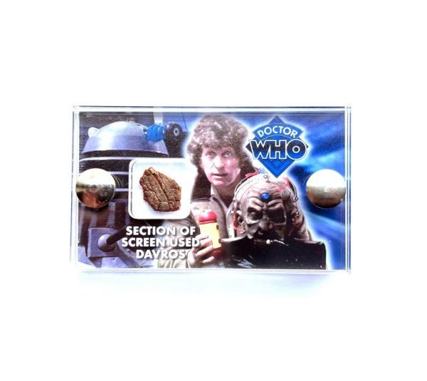 Doctor Who - Screen Used Davros Costume Section TV Prop Mini Display V1 with COA