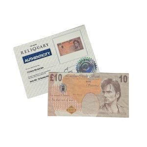 Doctor Who -David Tennant Loose Banknote TV Prop Runaway Bride with COA