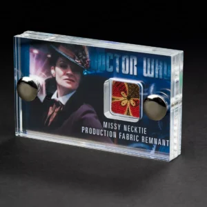Doctor Who - Missy Scarf Fabric Costume section - TV Prop with COA