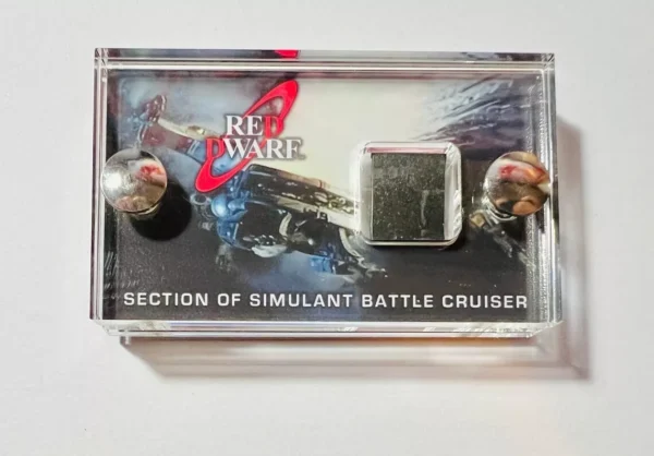 Red Dwarf Production-Used Battlecruiser section - TV Prop Mini Display with COA