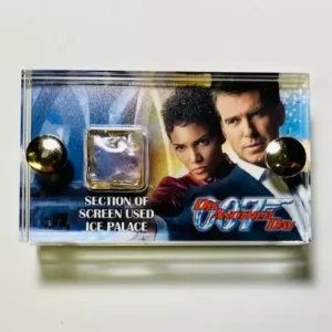 James Bond 007 Die Another Day Ice Palace Movie Prop Piece Mini-Display with COA